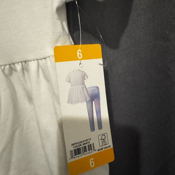 Classic White Kids Shirt - Picture 2 of 3